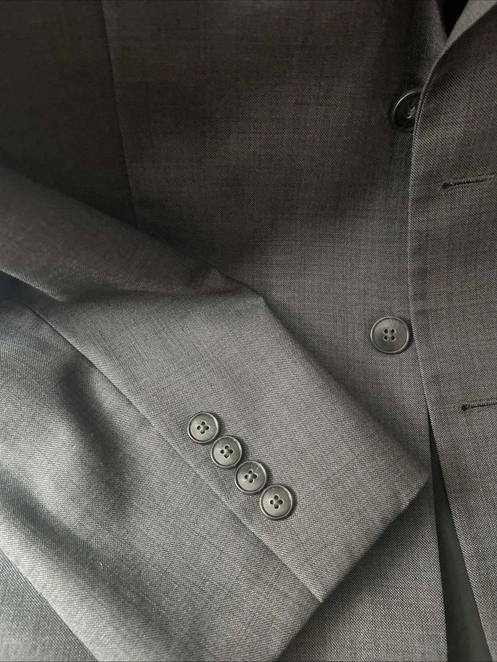 Jos. A. Bank Charcoal Gray Two-Button Sport Coat